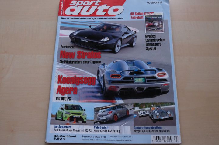 Deckblatt Sport Auto (01/2011)